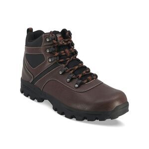 WEATHERPROOF VINTAGE Mens Brown 1" Platform Jasper Block Heel Hiking Boots 11 M